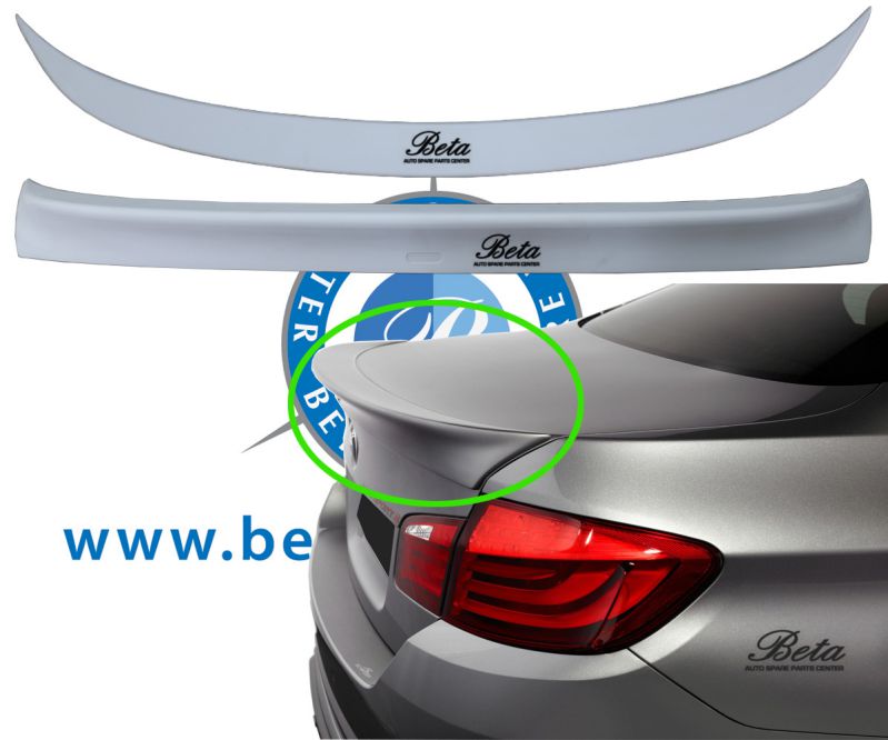 Trunk Spoiler AC Schnizer Look for BMW 5 Series F10 2010-2016 models, Part Number 51628049268 Trunk Spoiler AC Schnizer Look for BMW 5 Series F10 2010-2016 models, Part Number 51628049268
